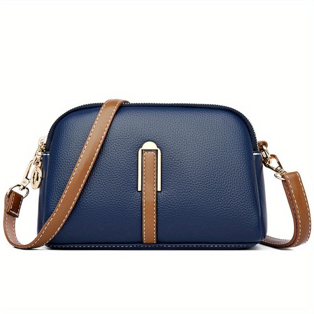 Borsa a tracolla Mila Litchi in rilievo