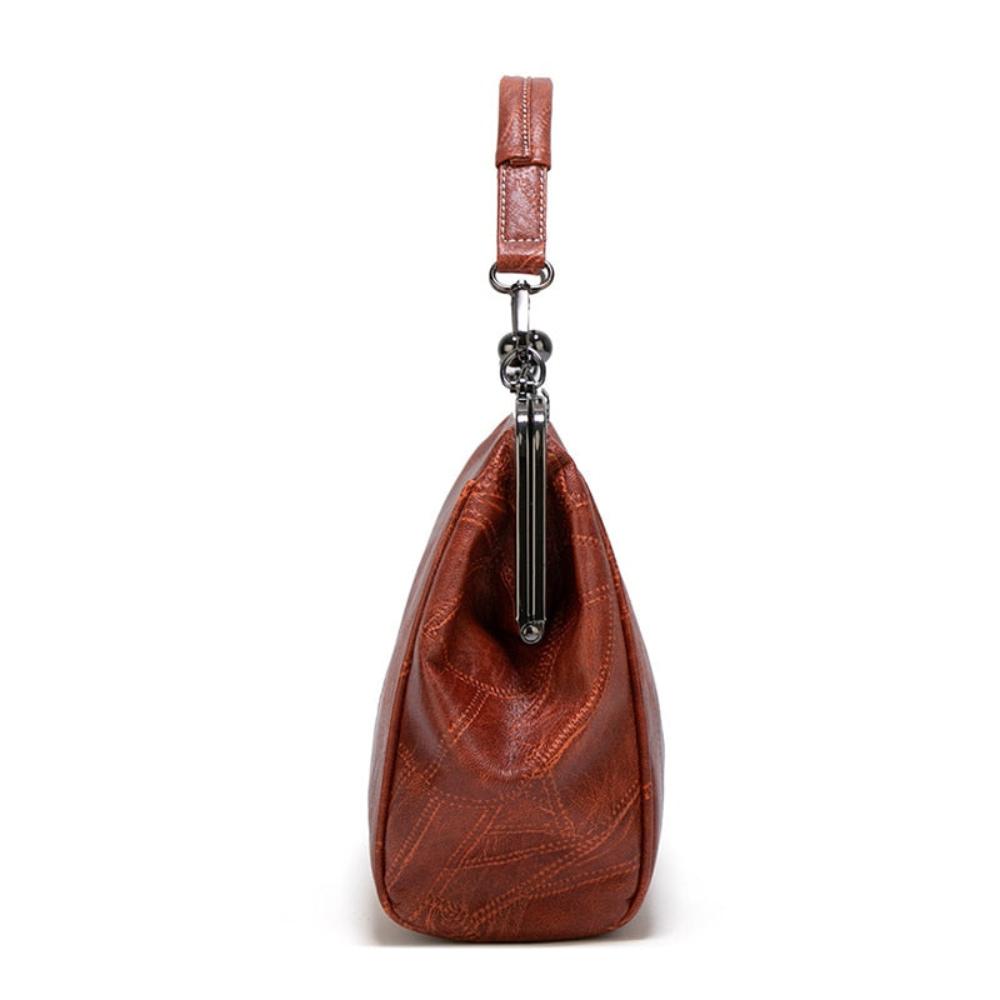 Borsa vintage con chiusura a bacio