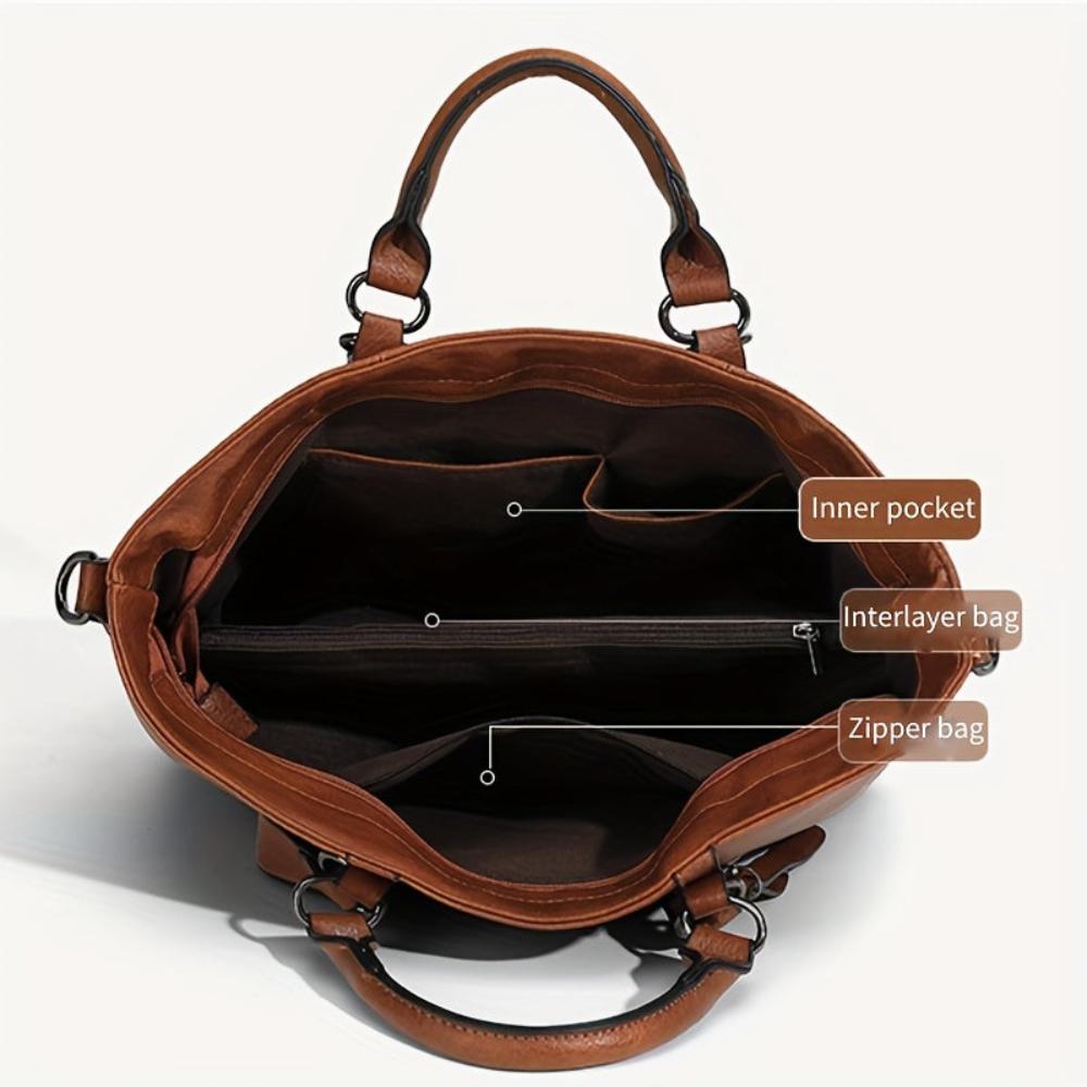 L'eleganza classica di Charlotte | Borsa tote vintage