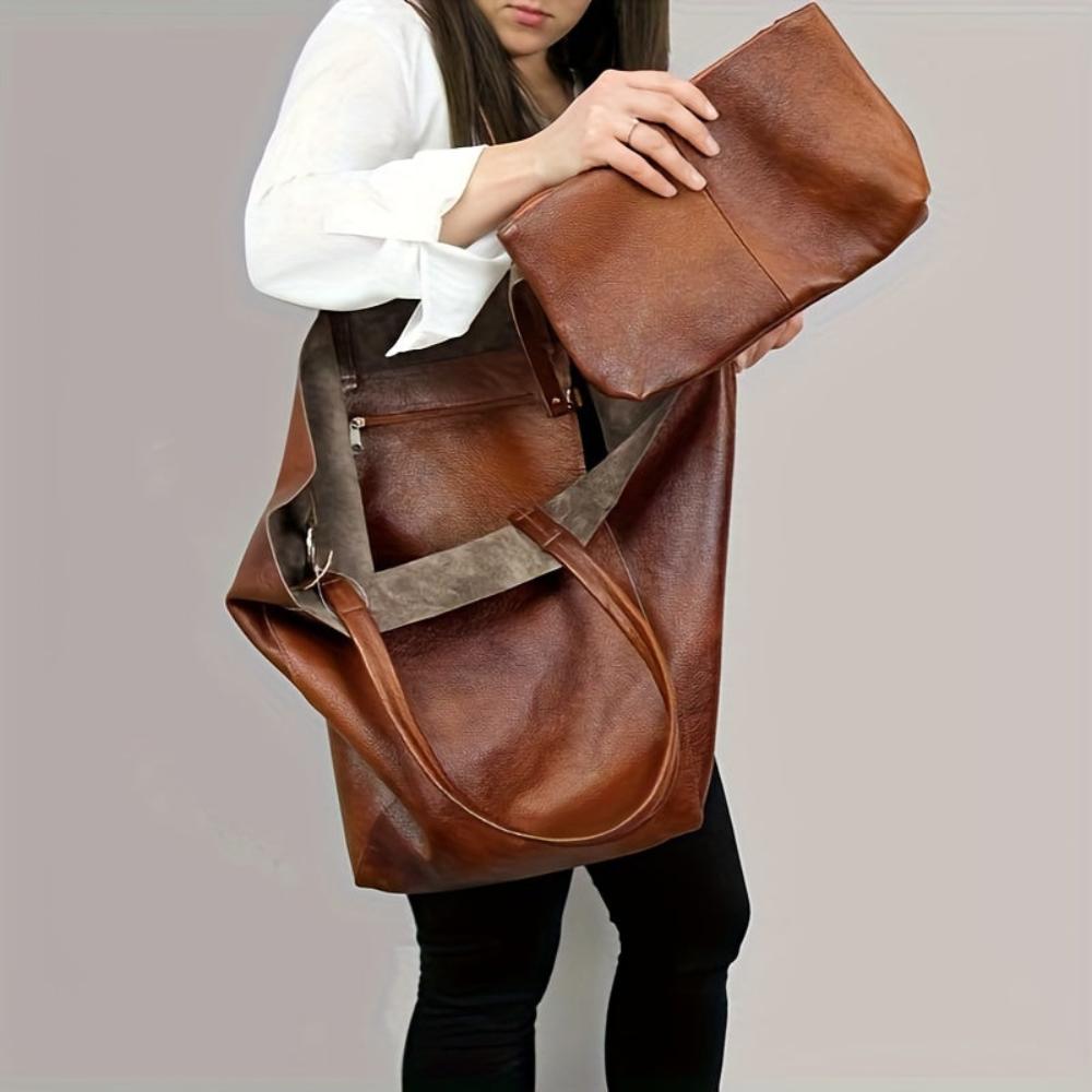 Renee's Retro Softness | Borsa tote di grande capacitĂ