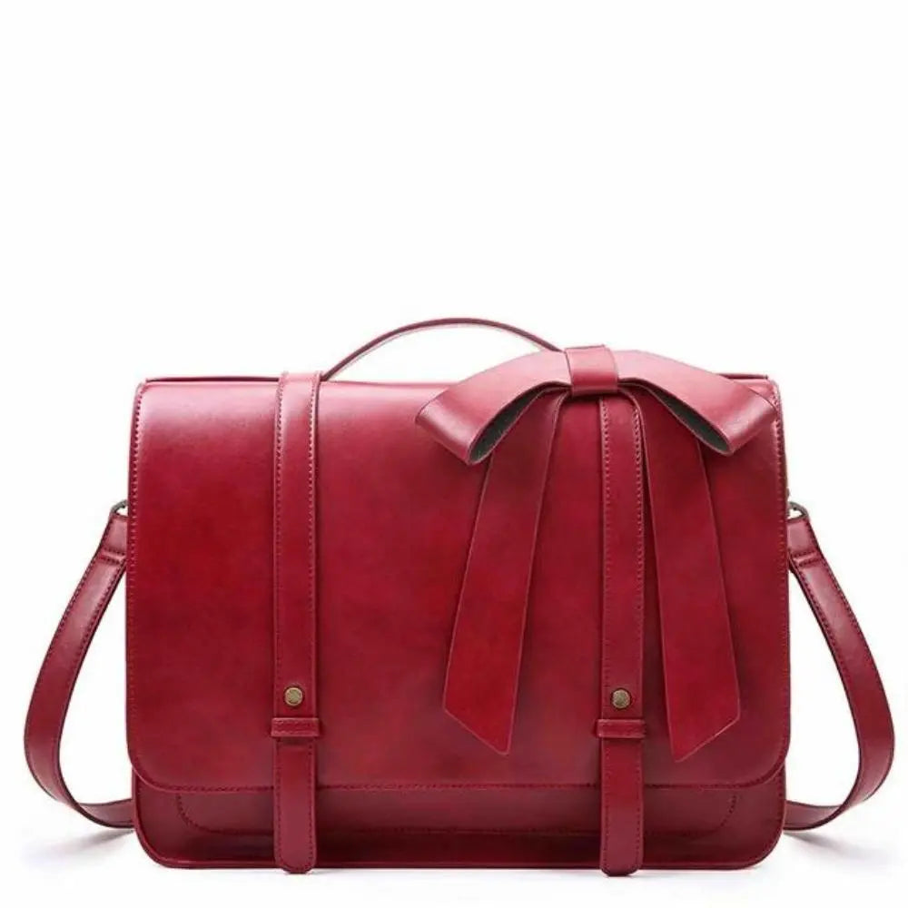 Borsa a tracolla vintage con fiocco