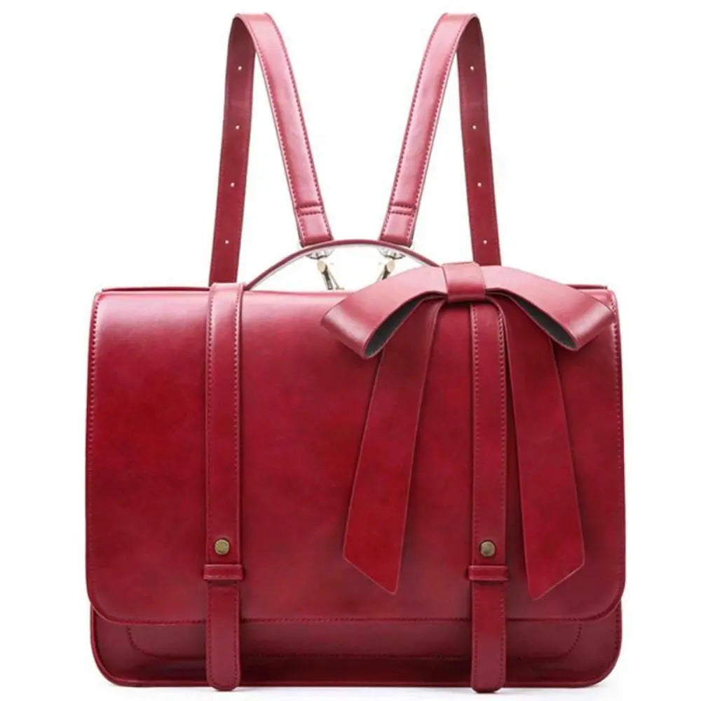 Borsa a tracolla vintage con fiocco