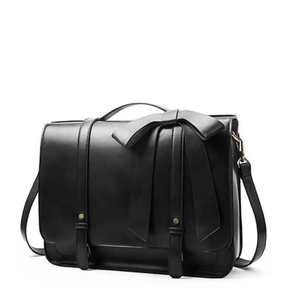 Borsa a tracolla vintage con fiocco