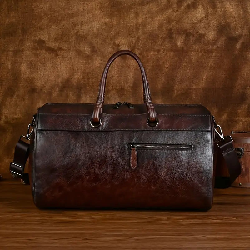 Borsa a tracolla retrò da donna in vera pelle