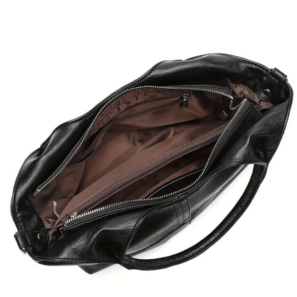 Elegante borsa a tracolla in pelle da donna