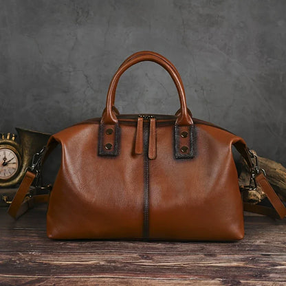 Borsa vintage in vera pelle per donna