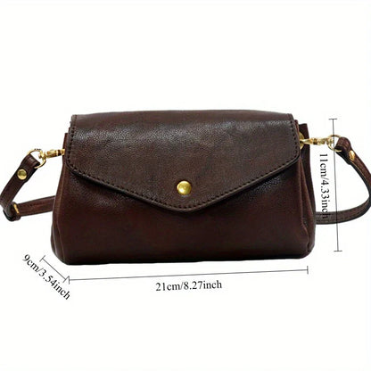 Nuova borsa a tracolla da donna in vera pelle