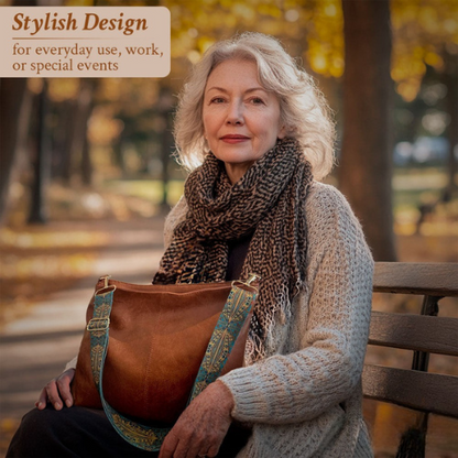 Chelsey's Vintage Charm | Borsa a tracolla in pelle 