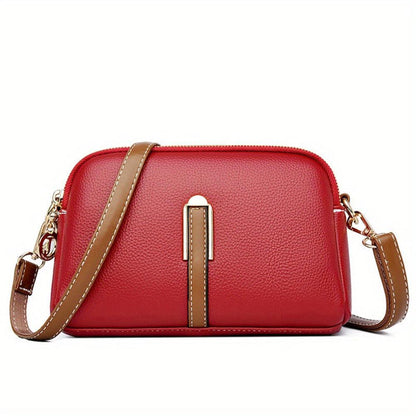 Borsa a tracolla Mila Litchi in rilievo