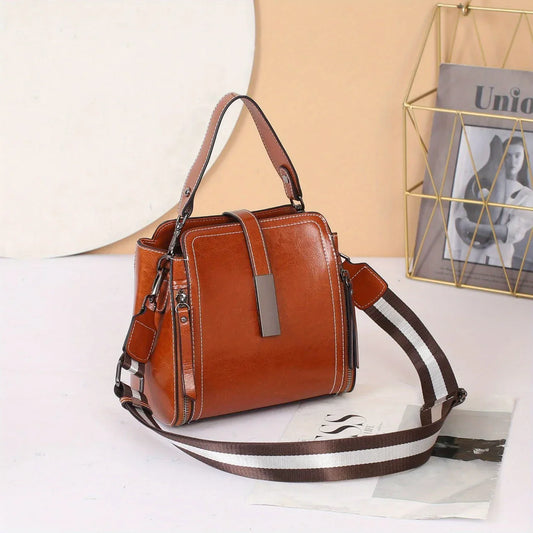 Borsa a tracolla da donna in vera pelle