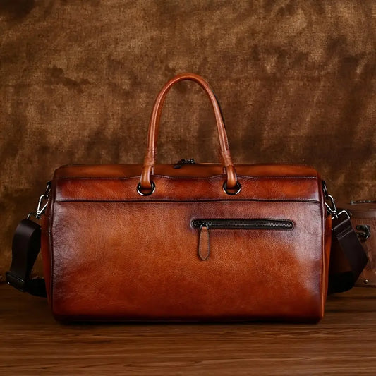 Borsa a tracolla retrò da donna in vera pelle