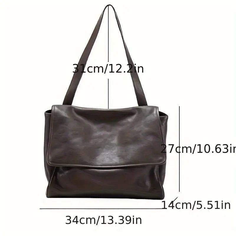 Borsa a mano in morbida pelle