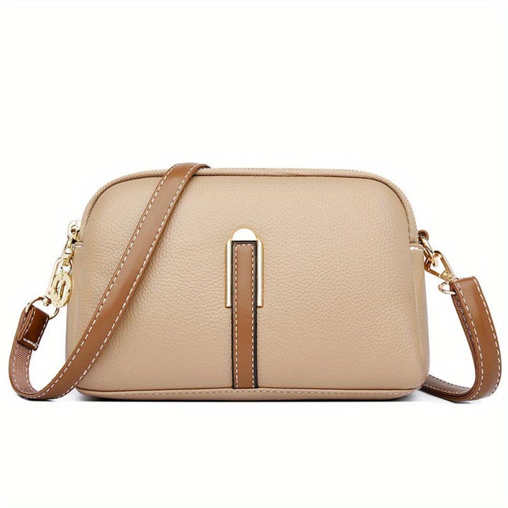 Borsa a tracolla Mila Litchi in rilievo