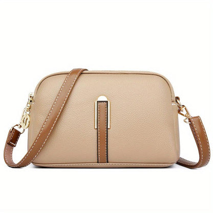 Borsa a tracolla Mila Litchi in rilievo