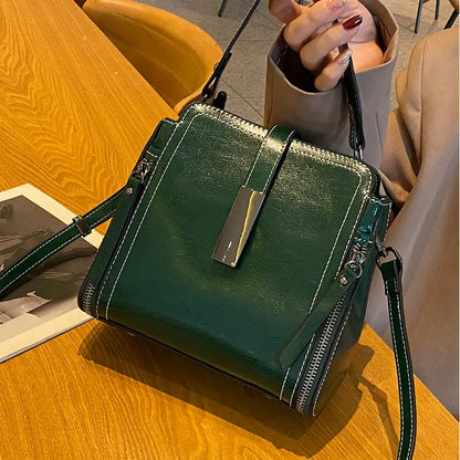 Borsa a tracolla retrò con tracolla regolabile