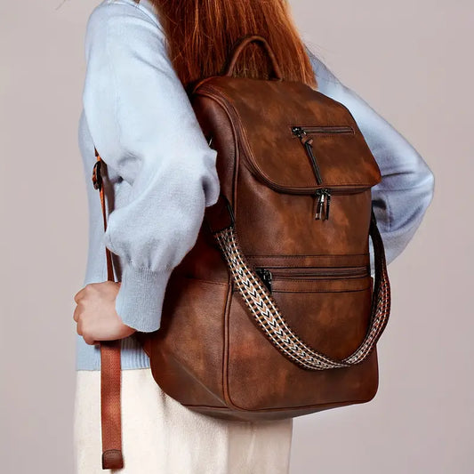 Zaino in pelle per donna