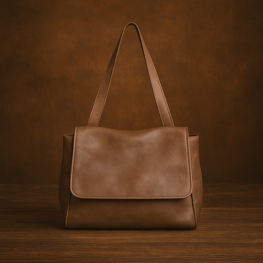 Borsa a mano in morbida pelle