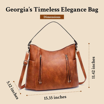 L'eleganza senza tempo della Georgia | Borsa a tracolla vintage