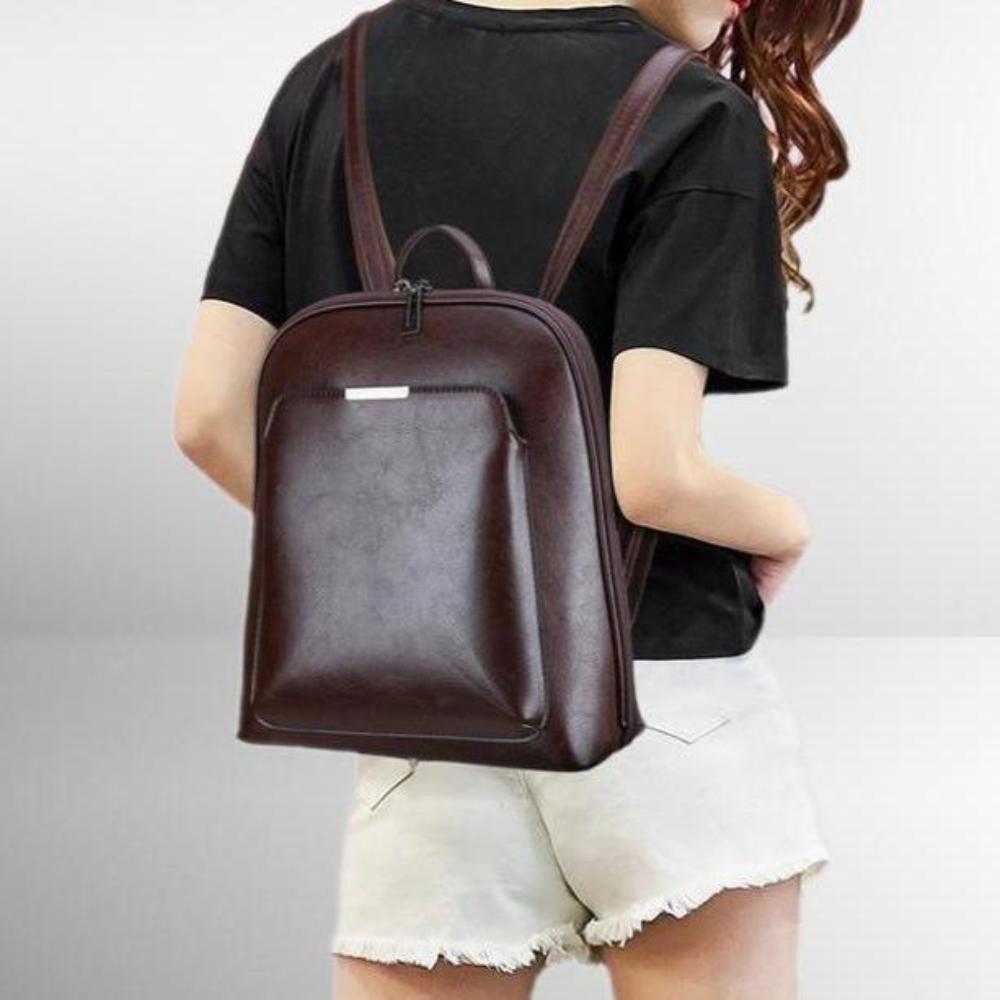 Zaino classico con doppia cerniera - Design elegante