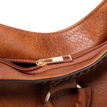 L'elegante raffinatezza di Nellie | Borsa a tracolla in pelle