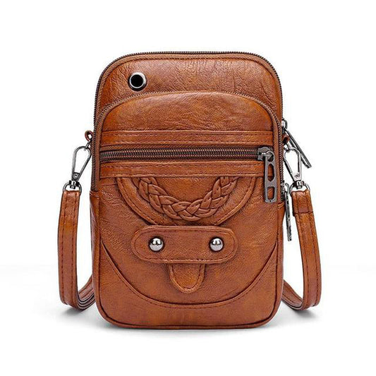 L'eleganza vintage di Vellana | Borsa a tracolla in pelle