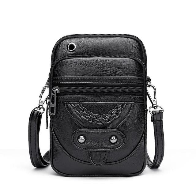 L'eleganza vintage di Vellana | Borsa a tracolla in pelle