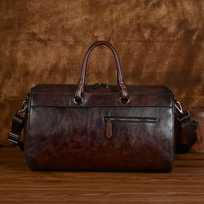 Borsa a tracolla retrò da donna in vera pelle