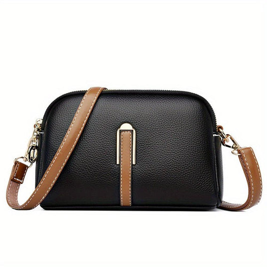 Borsa a tracolla Mila Litchi in rilievo