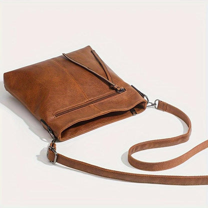 Borsa a tracolla quadrata retrò Lena