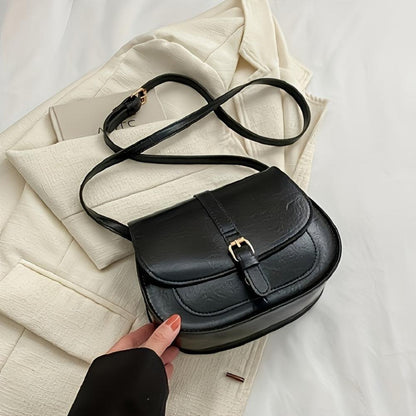 Borsa a tracolla Evelyn Classic Saddle